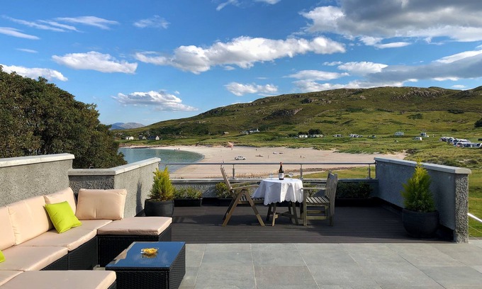 Drumchork Casa | Mellon Udrigle "Heaven on Earth", lujosa casa de playa de 6 camas, vistas al mar