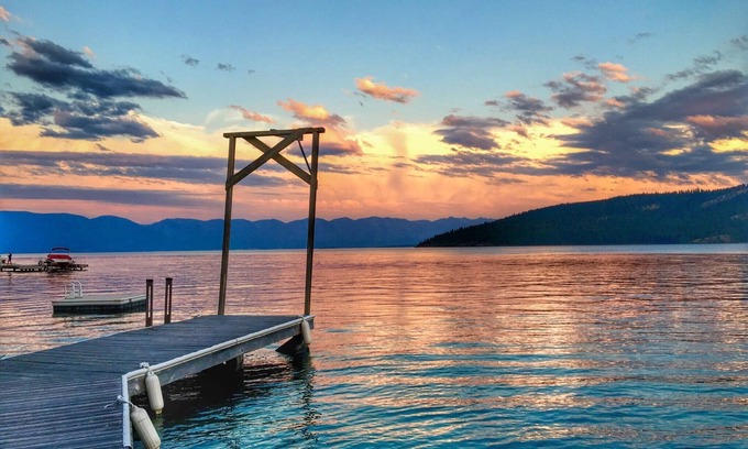 Northwest Montana - Glacier National Park Casa | Mellow Cove Retreat!! Private Dock and Outdoor Kitchen!!