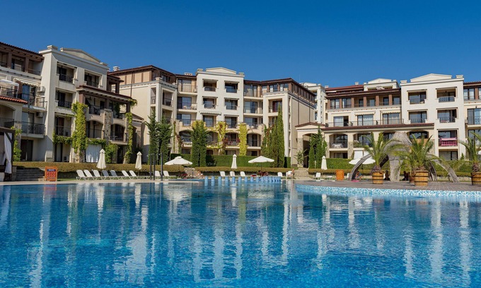 Sozopol Apartamento | Menada Green Life Family Studio for 3 People With Terrace