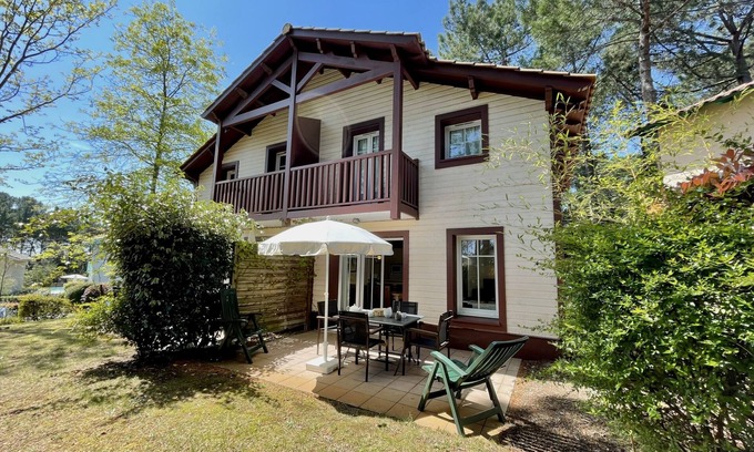 Lacanau-Ocean Chalet De Esquí | Pavillon jumelé dans agréable residence avec piscine proche du golf - 337