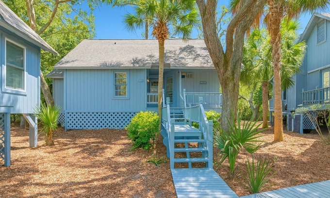 Ocean Ridge Cabaña | Mermaid Cottage - Edisto Beach, SC