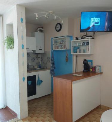 La Petite Motte Apartamento | MES VACANCES A LA MER studio 4 pers, parking privé, wifi, linges fournis, climatisation