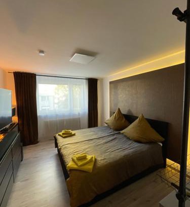 Langwasser Nordwest Apartamento | Messe Nurnberg Apartment mit Garagenparkplatz