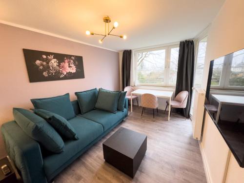 Mittelfeld Apartamento | Messewohnung für 4 Gäste mit kostenlosem Parkplatz