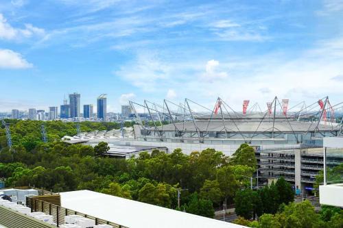 Lidcombe Apartamento | MetawiseBnB Executive 2-Bedroom Stadium View Apartment W Parking