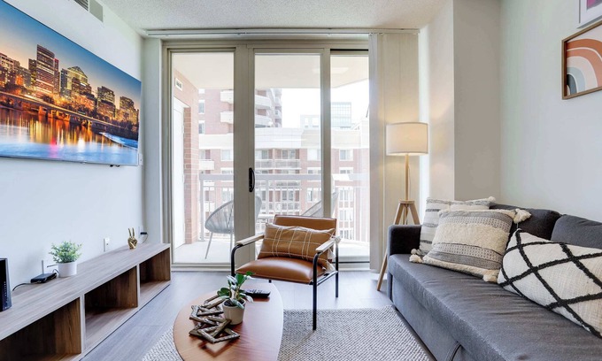 Ballston Apartamento | Metro Access, Modern Comfort Apt