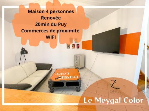Lantriac Casa | Meygal Color - WiFi - 3 étoiles - 20min du Puy