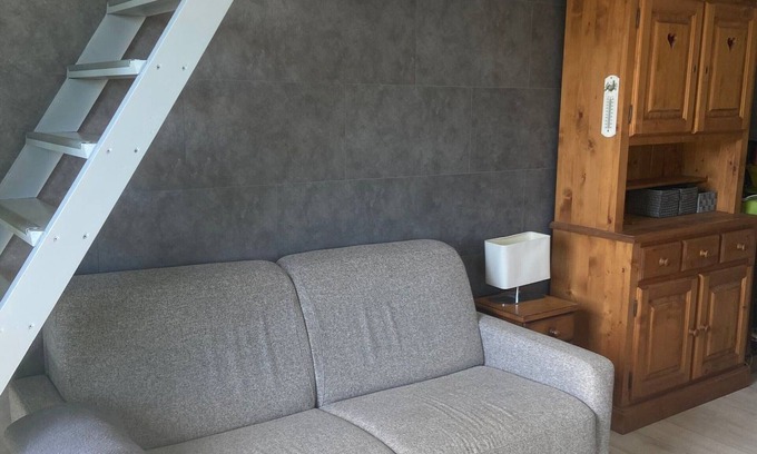 Le Praz de Lys Apartamento | Apartamento Tipo Loft para 6, Centro del Pueblo, Cerca de Pistas