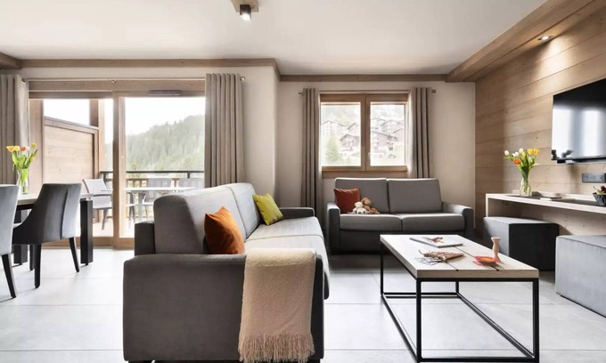 Manigod Apartamento | MGM Hotels & Residences - Le Hameau de l'Ours Residence **** - 4 Room Apartment 8 People Duplex