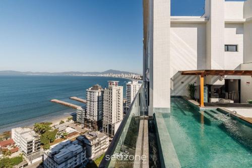 Centro Apartamento | MHF II - Apts Variados em Prédio com Vista para o Mar em Itapema