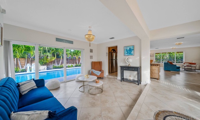 South Corals Casa | "MIA VILLA"! 4BR Ft Lauderdale oversize heated Pool