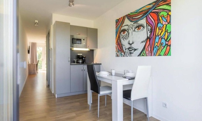 Bubenheim Apartamento | Micario: Apartment in Bubenheim - parking lot - 2 persons - 100,-