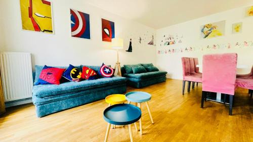 Bussy-Saint-Georges Apartamento | Mickey Mouse - Gare - Centre - Lac - Parking - Wifi