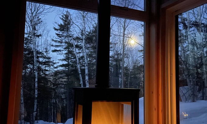 Baie-St-Paul Chalet De Esquí | Dens Microchalets in the Charlevoix forest