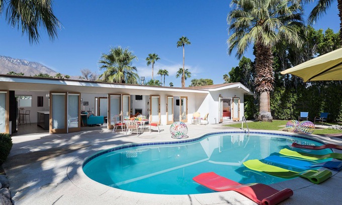 Sunmor Casa | Mid-Century Modern Pool Home By Meiselman! Cozy and Vibrant!