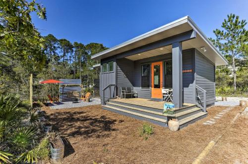 Seagrove Beach Casa | Mid-Century Modern Beach Cottage with Fire Pit!