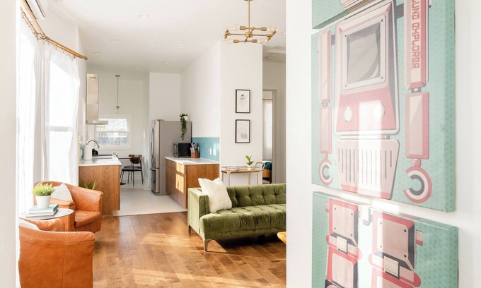 Sunnyside Casa | MidCentury Dream 2BR - 95 WalkScore