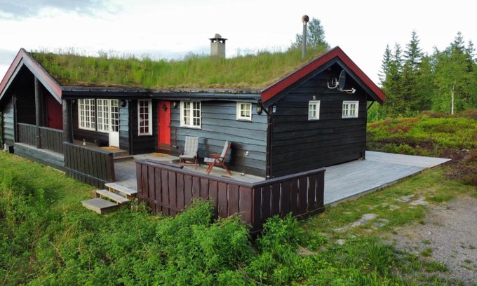 Lardal Municipality Casa | Middagslia - cabin at Skrim with amazing view