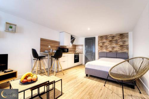 Metz-Centre – Ancienne Ville Apartamento | Mignon Studio au coeur de Metz (unenuitametz)