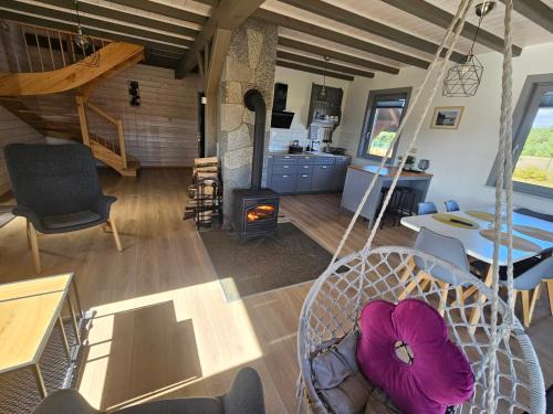 Wdzydze Tucholskiez Casa | MILOCHÓWKA - dom drewniany bliźniak