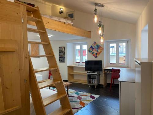 Sierre Apartamento | Mini maison à Sierre linges et nettoyage compris