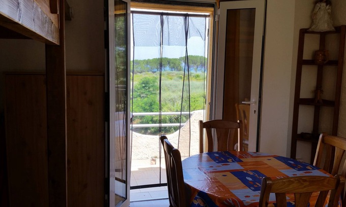 Bravone Apartamento | Mini Villa direct access to the sea 150 m, Courtyard, WIFI, Parking, closed garage