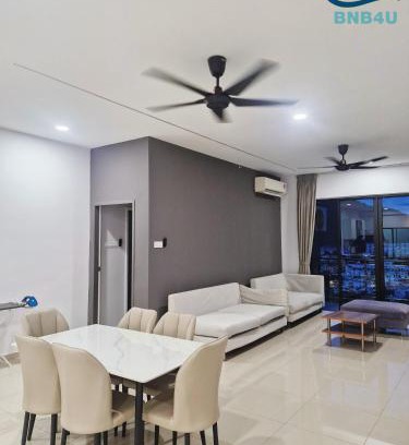 Melayu Apartamento | Minimalist Dual-Key Stay 4BR at Farlim Penang by BNB4U