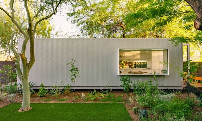 Garfield Apartamento | Minimalist Guest House Behind 1907 Historic Pyramid Cottage