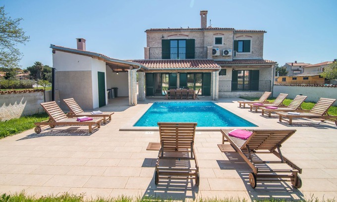 Pomer Cabina | Atractiva casa de campo en Pomer con piscina privada