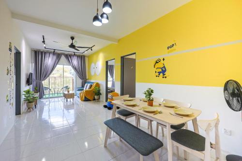 Brinchang Apartamento | Minion Escap Family Homestay in Cameron Highland Clover Home 9-25