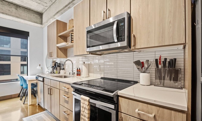 Warehouse District Apartamento | Minnestay * City Loft 24 ★ Caminar al campo objetivo ★ Viajeros de negocios