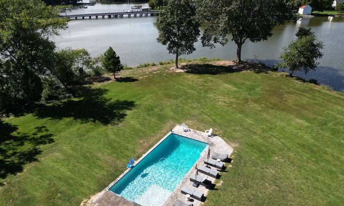 Unionville Casa | Minutes from Downtown St. Michaels | Pool | Pickle Ball Court | Private Dock | K