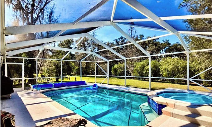 Fellowship Casa | Minutes from WEC:Private Pool & Spa, Dog Friendly in Golden HIlls Golf Community