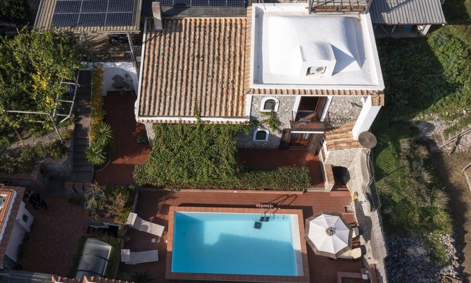 Conca dei Marini Casa | Villa Miramare con piscina, Conca dei Marini, Costa Amalfitana