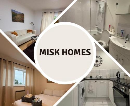 Brunel Apartamento | Misk Homes #3 Near Heathrow Airport, shops & Brunel University - Free Parking