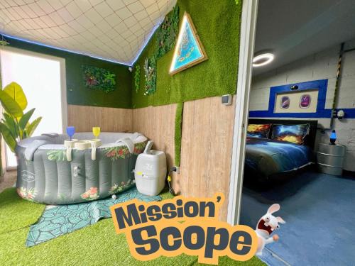 Chasseneuil-du-Poitou Casa | MissionScope Maison avec Jacuzzi à 5 min du Parc