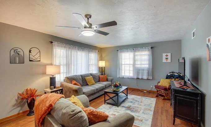 Nevada Casa | Missouri Escape with Furnished Patio, Near Downtown!