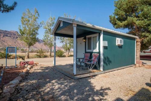 Moab South Valley Casa | Moab RV Resort Basic Cabin #3 - OKBC-C3