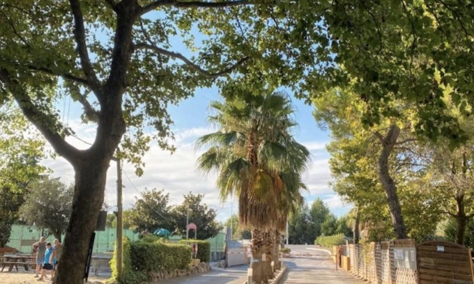 Villeneuve-les-Maguelone Casa | Mobil-home N'est flower - 6pers 3ch - Camping de l'Arnel