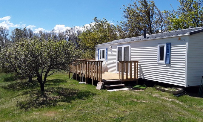 Saint-Trinit Casa | Mobil Home à la Campagne à Proximité du Mont Ventoux