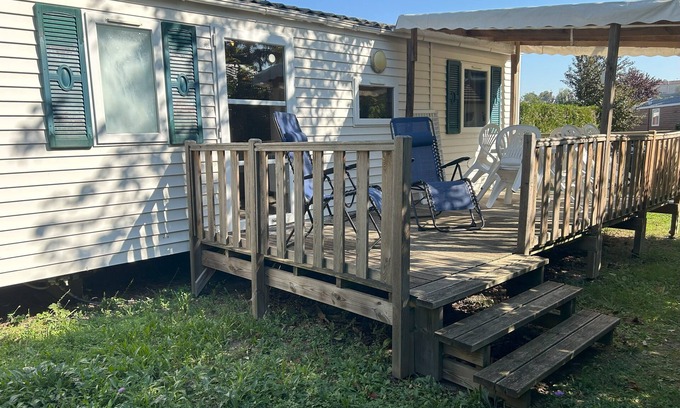 Volgelsheim Casa | Mobil Home Camping Ile du Rhin en Alsace