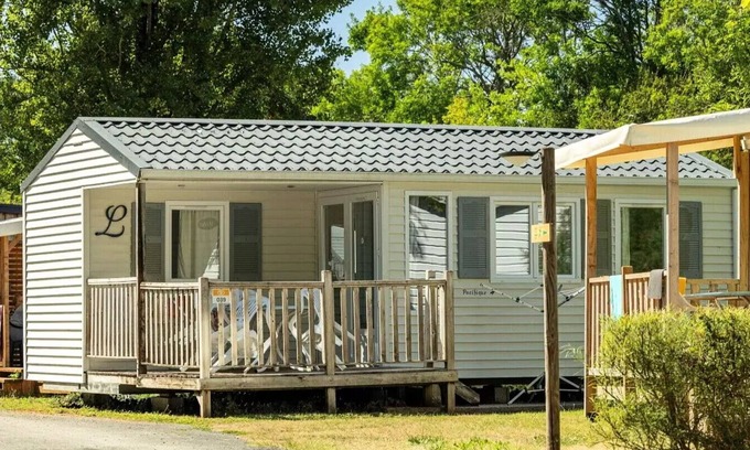 Torreilles-Plage Casa | Mobil-home | Classic | 1 Ch. | 2 pers. | Single terrace | A/C | TV