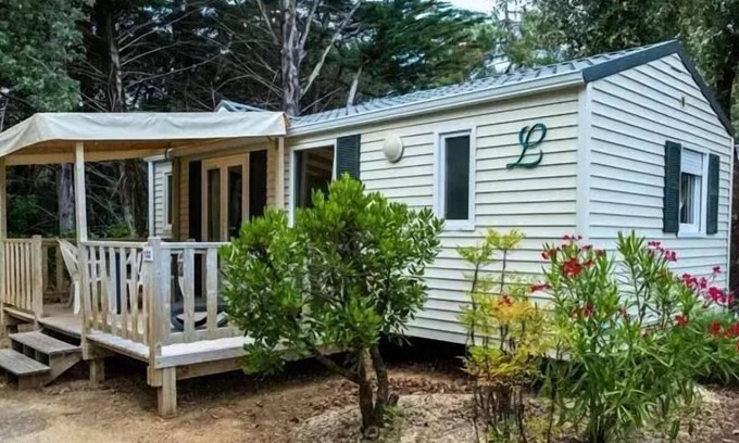 La Flotte Casa | Mobile home ● Aufgehobene Terrasse