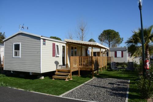 Vias Otro | Mobil home - Clim, LV, LL, TV - Camping LA CARABASSE 4 étoiles - MH-A004