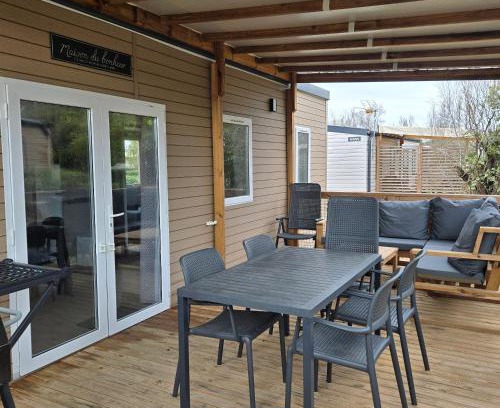 Torreilles-Plage Chalet De Esquí | Mobil-home les pieds dans l'eau camping LES DUNES 5"'"