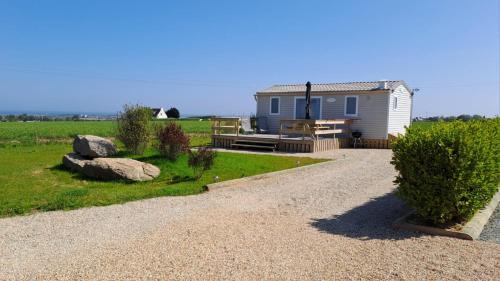 Cleder Casa | Mobil home Ty Reuniou - Vue mer