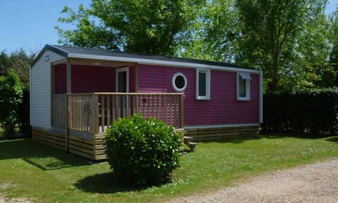 Allonnes Casa | Mobile home 6 pers, on a 4 star campsite, with white sand lagoon