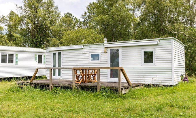 Queyrac Alquiler De RV | Mobil-home para 3 Personas en el Lago de Isachris - Senderismo y Relax en el Médoc