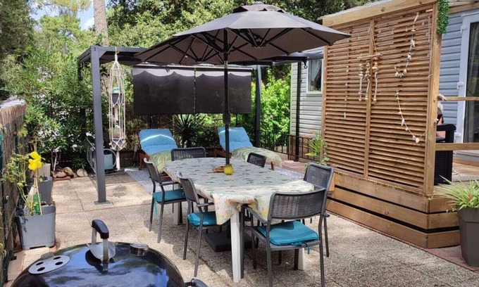 La Tranche-sur-Mer Casa | Mobil home 40m² fuera del camping a 700m del mar