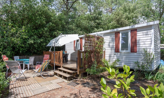 Saint-Jean-de-Monts Alquiler De RV | Casa móvil en camping familiar con piscinas